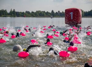 The second start of the Legendary Swim season took place in Lviv on Lake Zadorozhne
