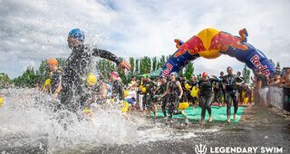 Bang! And the open water swimming season has begun