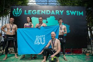 The second start of the Legendary Swim season took place in Lviv on Lake Zadorozhne